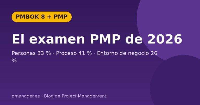 PMBOK 8 y el examen PMP de 2026: qué debes saber